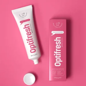 خمیر دندان مخصوص دندان‌های حساس اپتی‌فرش اوریفلیم Optifresh Sensitive Toothpaste