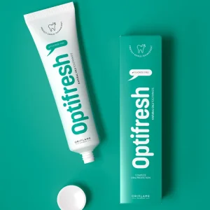 خمیردندان بدون فلوراید با روغن‌های طبیعی اپتی فرش Optifresh Natural Oils