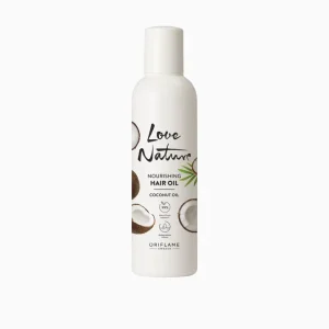 روغن مو نارگیل و جو لاونیچر اوریفلیم LOVE NATURE Nourishing Hair Oil with Coconut Oil & Wheat